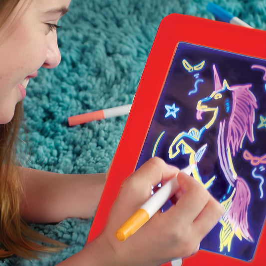 Magic Pad Light Up Drawing Glow Pad| Light Up LED Magic Sketch Pad